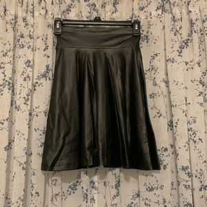 boutique leather skirt